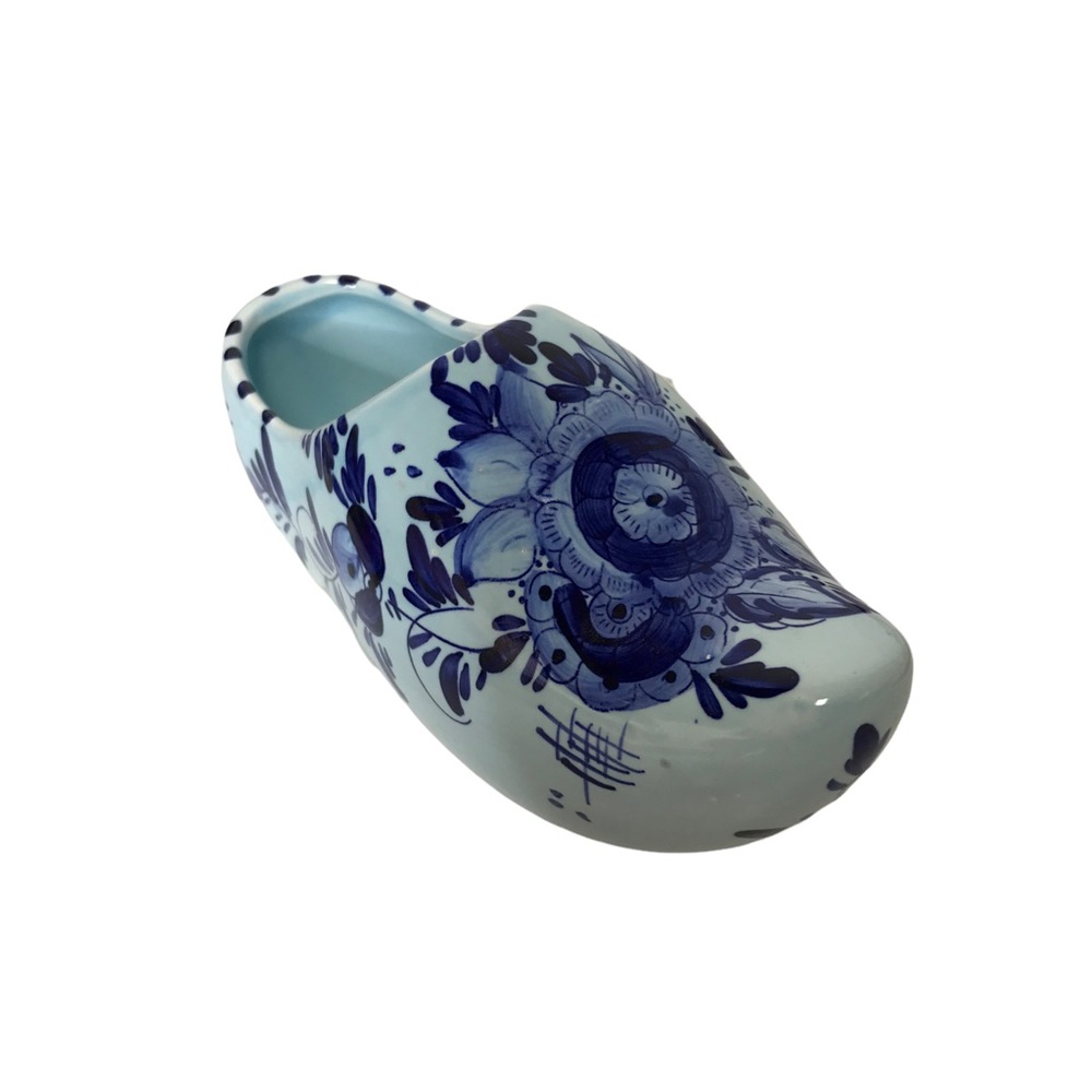 Royal Delft Rare Lt Blue 8’ Blauw Dutch Clog